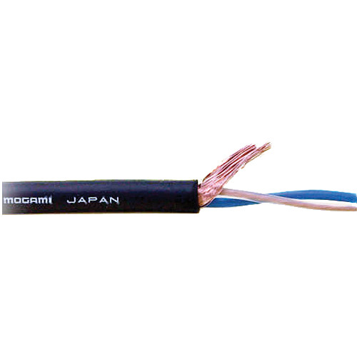 Mogami W2549 Neglex-Type Balanced Microphone Cable (Black, 328'/100 m)