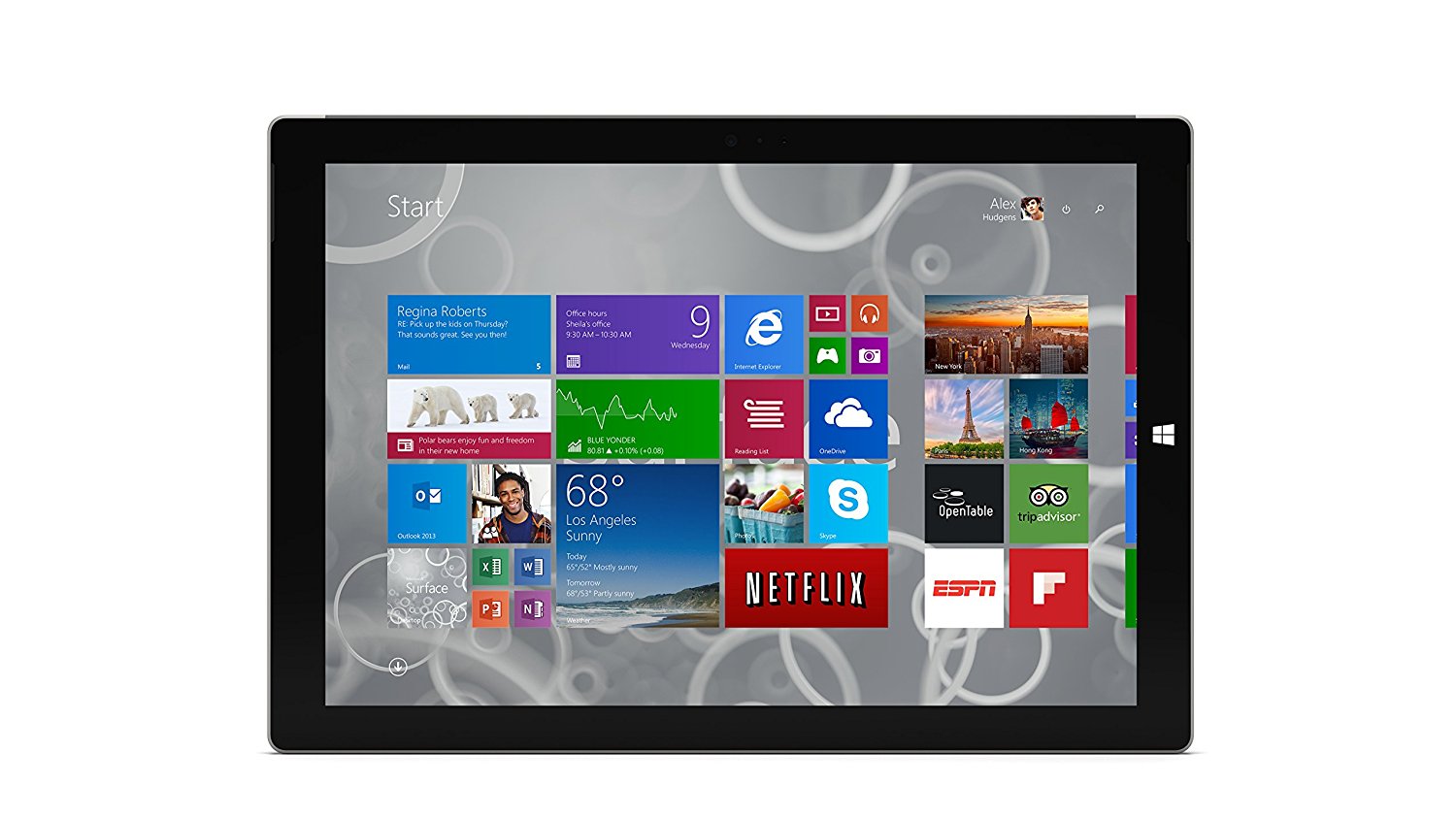 MICROSOFT SURFACE PRO 3 MQ2-00001 12-INCH FULL HD 128 GB STORAGE MULTI-TOUCH TABLET (SILVER)