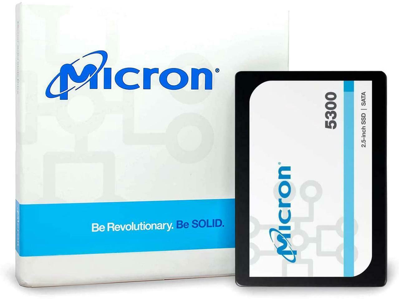 Micron 5300 PRO 3.84TB SSD 3D NAND MTFDDAK3T8TDS-1AW1ZABYY 2.5" Enterprise SATA3