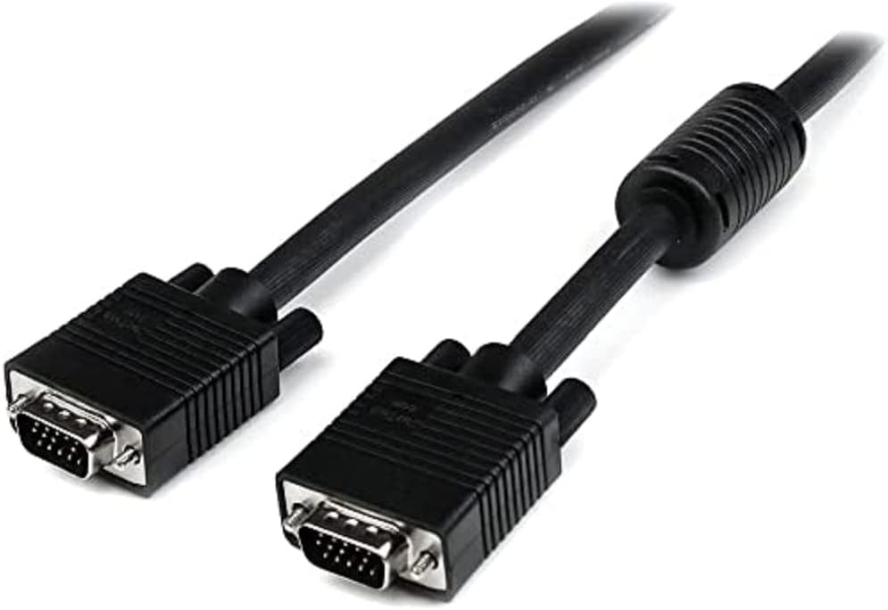 StarTech.com 6 ft Coax High Resolution Monitor VGA Video Cable - HD15 to HD15 M/M - 6ft HD15 to HD15 Cable