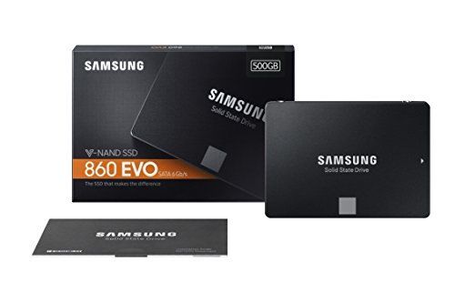 Samsung 860 EVO 500GB Internal 2.5" (MZ-76E500B/AM) SSD