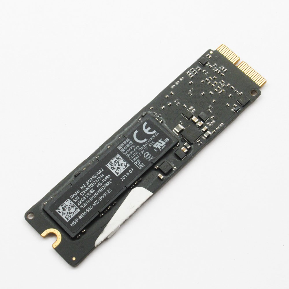 (661-02351) 256GB SSD SSUBX PCIe 3/0 x4 - Apple MacBook Pro 13 Retina A1502 (Early 2015), 15 Retina A1398 (Mid 2015