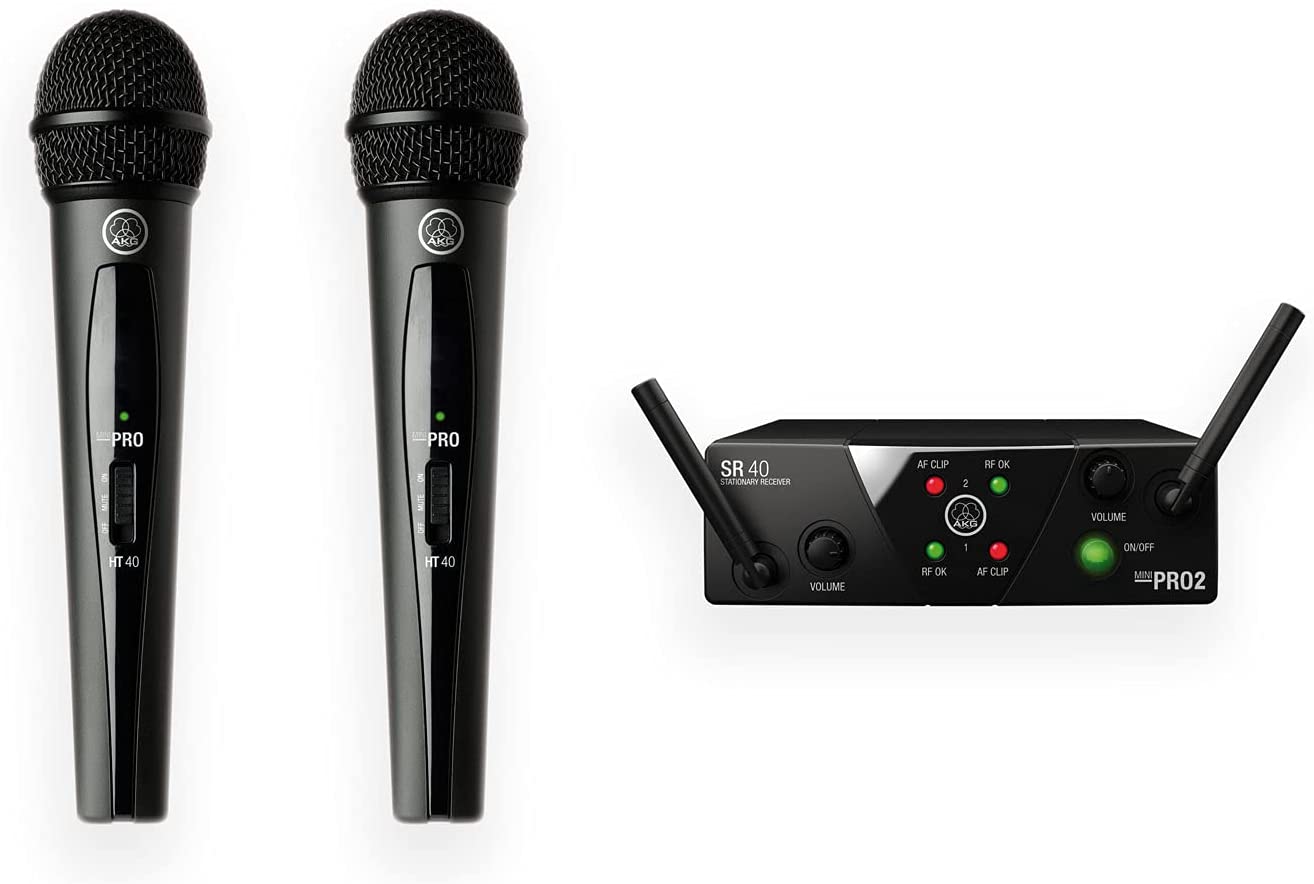 AKG Acoustics WMS40 Mini - de doble vocal banda C y D.