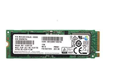 Samsung pm981 Polaris 512 GB M.2 NGFF PCIe Gen3 X 4, NVMe unidad de estado sólido SSD, OEM (2280)