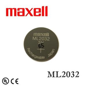 MAXELL ML2032 ML 2032 RECARGABLE 3V BOTONES MONEDA CELL CMOS BATERIA