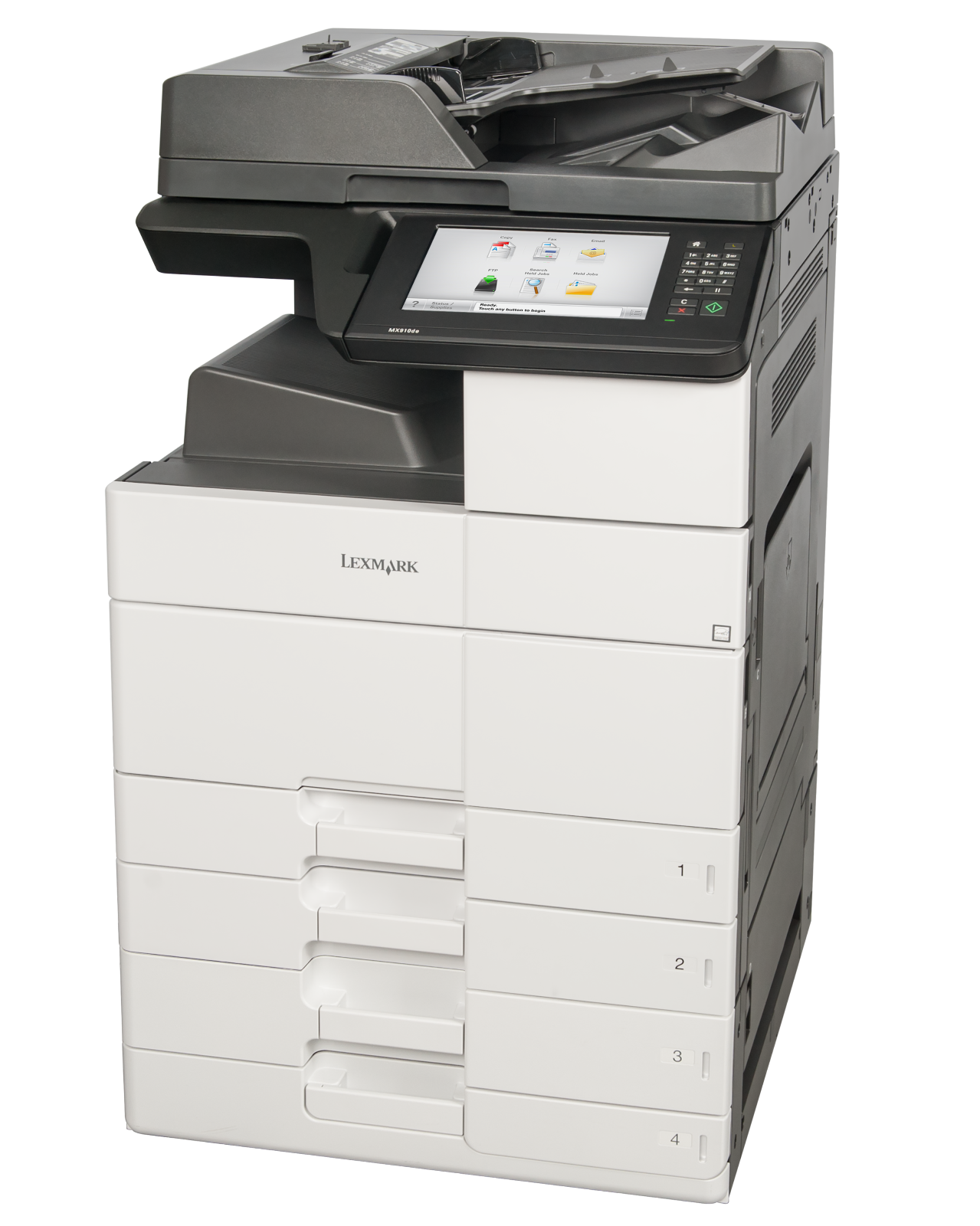Impresora Multifuncional LEXMARK MX911DTE Laser 300000 páginas por mes 1200 x 1200 DPI 1024 MB