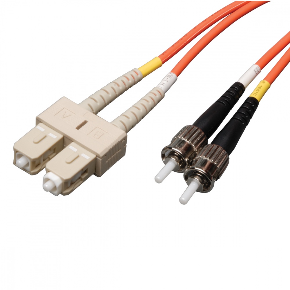 TRIPP LITE DUPLEX MULTIMODE 62.5/125 FIBER PATCH CABLE (SC/ST), 1M (3-FT.)(N304-003)