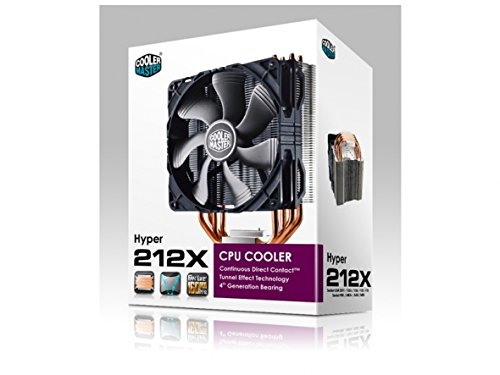 COOLER MASTER RR-212X-20PM-R1 120mm 4th Generation Bearing CPU Cooler