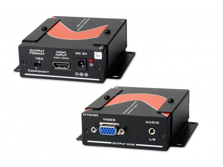 Atlona AT-HD420 HDMI to VGA/Component + Stereo Audio Format Converter