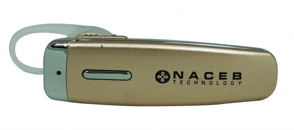 NACEB CA NA-597GO MANOS LIBRES BLUETOOTH GOLD