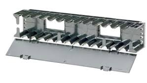 Panduit Organizador Horizontal de Cables Frontal para Rack 19 1U, Negro