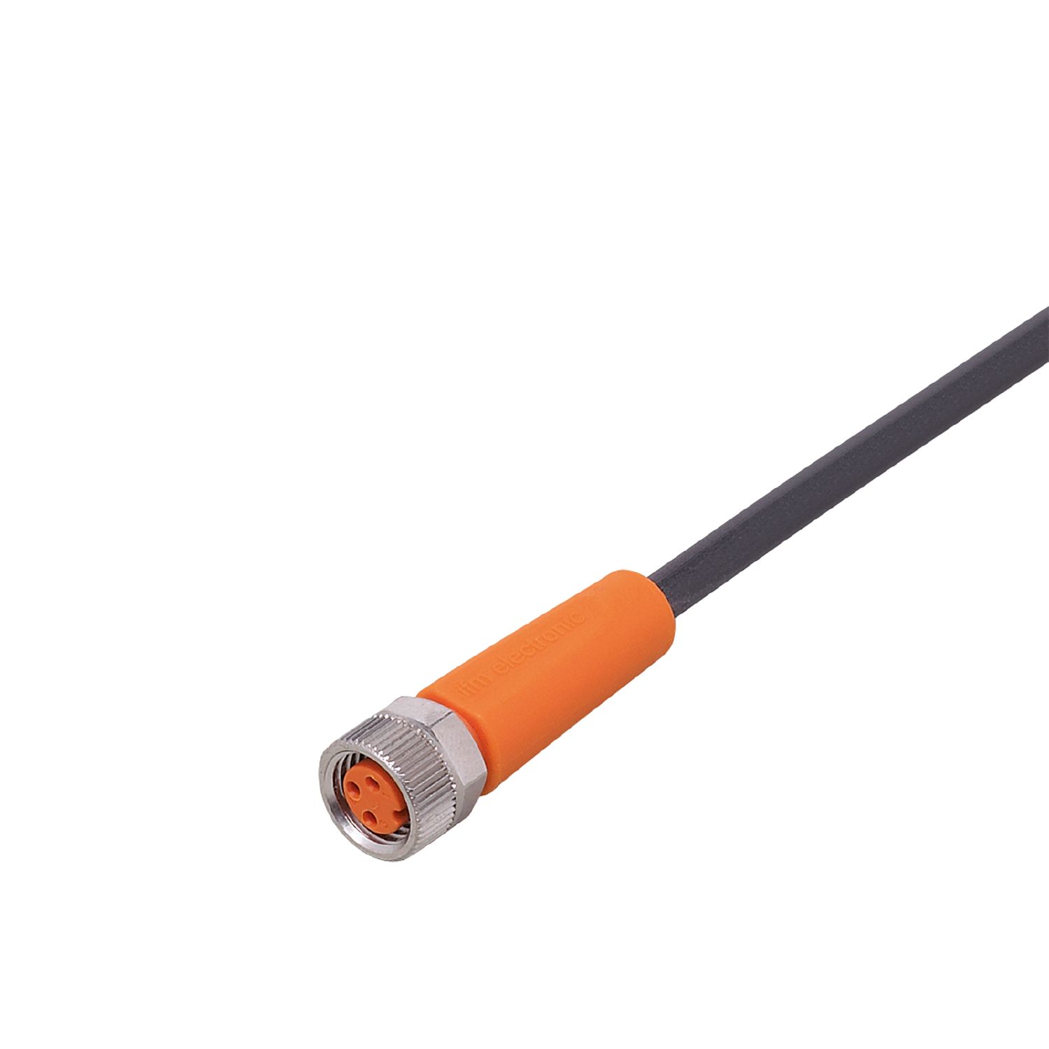 M8 FEMALE CORDSET SENSOR CABLE 50V AC 60V DC 3A AWG 23 10M | IFM | EVC143 | PAQUETE DE 2 PIEZAS