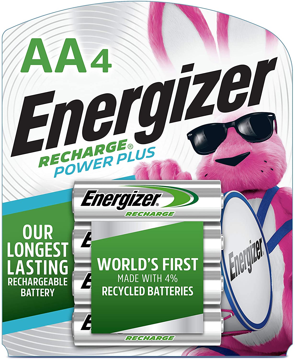 Energizer pilas recargables AA (PAQ CON 4 PZ) 9V