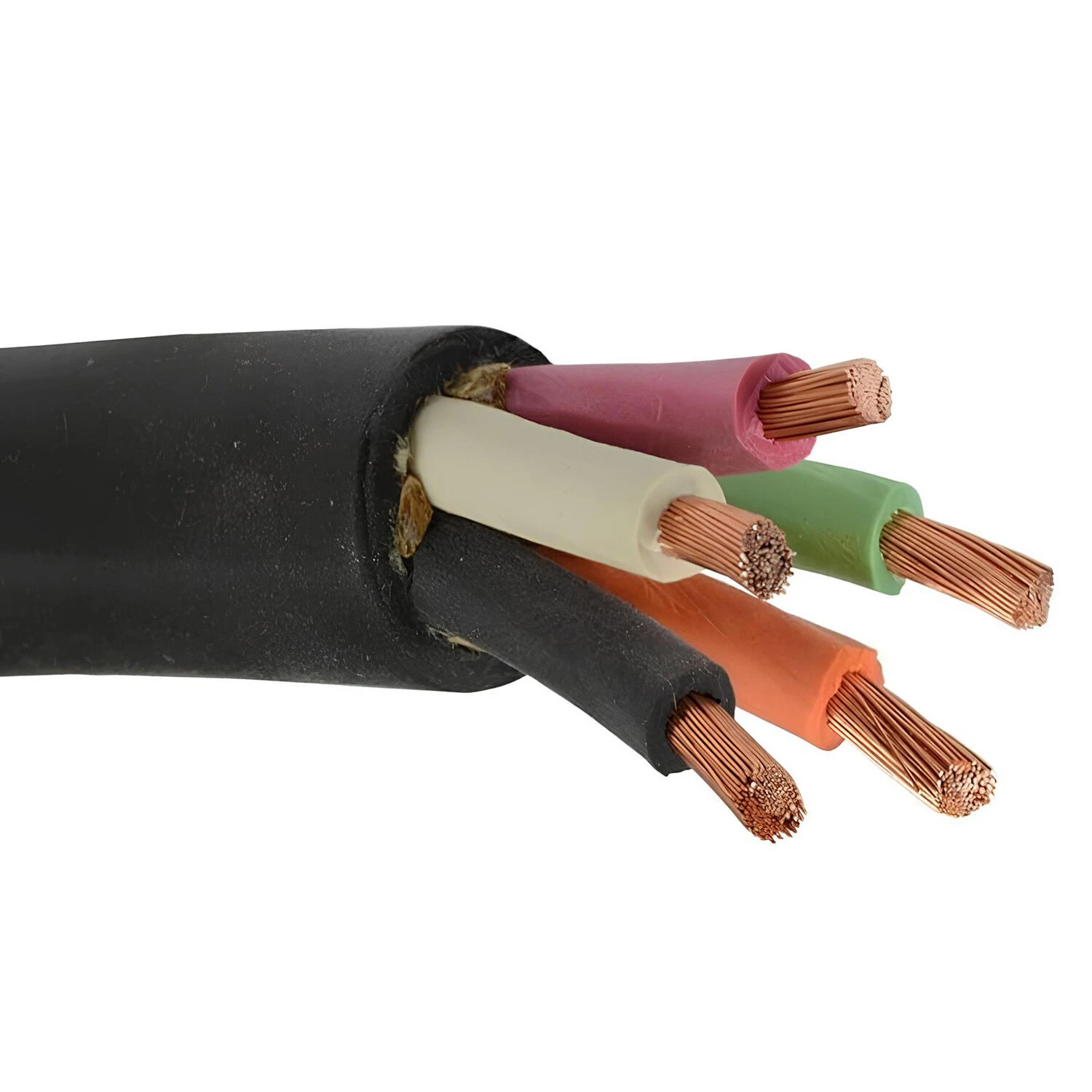 18/5 SOOW | NASSAU | Portable Power Cable Flexible CPE Jacket Black (5 Amp) 600V