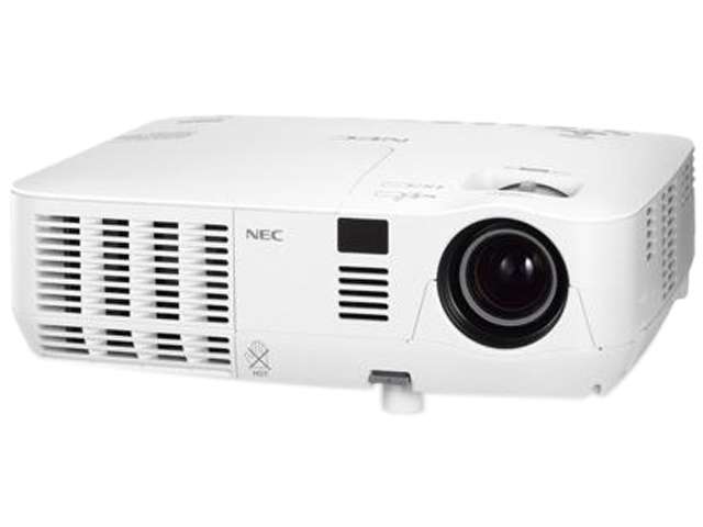 NEC - NP-V311W - NEC NP-V311W 3D Ready DLP Projector - 720p - HDTV - 16:10 - F/2.41 - 2.55 - SECAM, NTSC, PAL - 1280 x