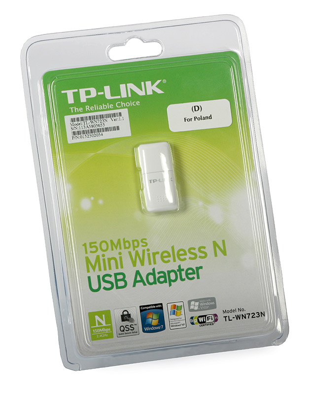 TARJETA DE RED INALAMBRICA MINI USB N 150MBPS  TAMA
