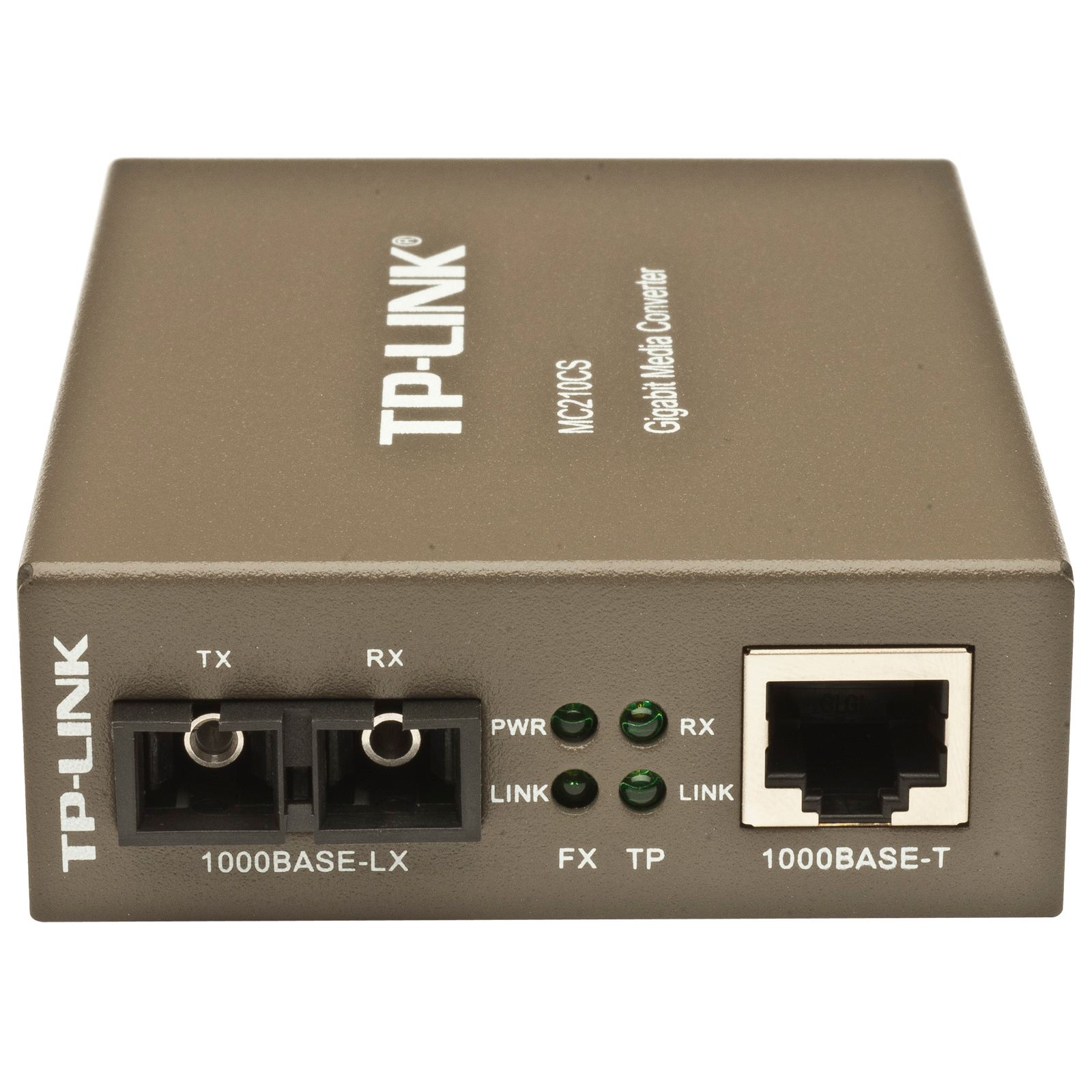 TP-LINK NP MC210CS CONVERTIDOR MEDIOS MONOMODO CONECTOR FIBRA SC 1 PUERTO RJ45 1000 MBPS HASTA 15 KM