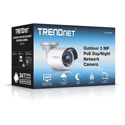 TRENDNET NP TV-IP310PI CÃMARA IP POE PARA EXTERIOR 3MP PARA DÃA/NOCHE