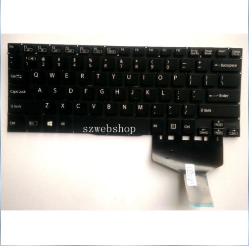 New Sony US Keyboard SVF13N13CXB SVF13N1F4E SVF13N290X SVF13N24CXB 24149266791