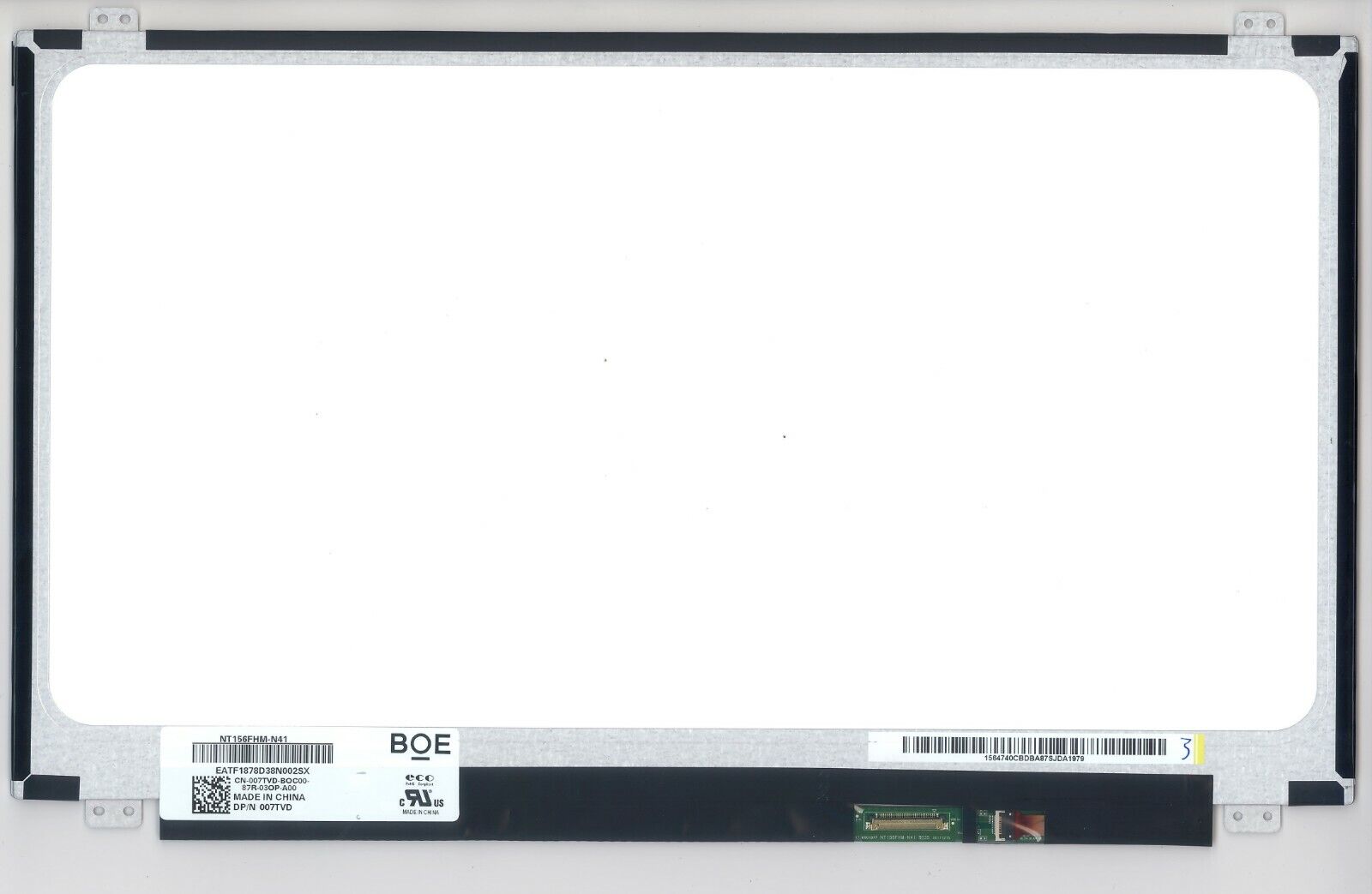 1920x1080 Matte Display 15.6"