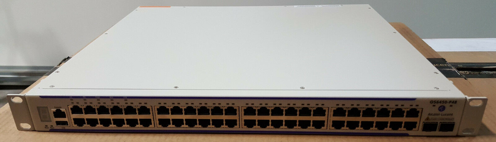 Alcatel-Lucent OS6450-P48 48 Gb PoE Port Managed Switch L3 2xSFP