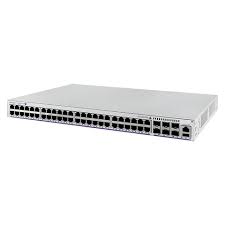 Alcatel-lucent-interruptor OmniSwitch 6560, conmutador Gigabit apilable y LAN Ethernet multi-gigabit, OS6560-P24X4 familiar