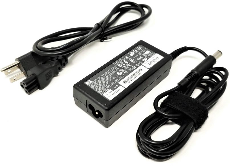 Adaptador Original Hp Punta Azul 65w