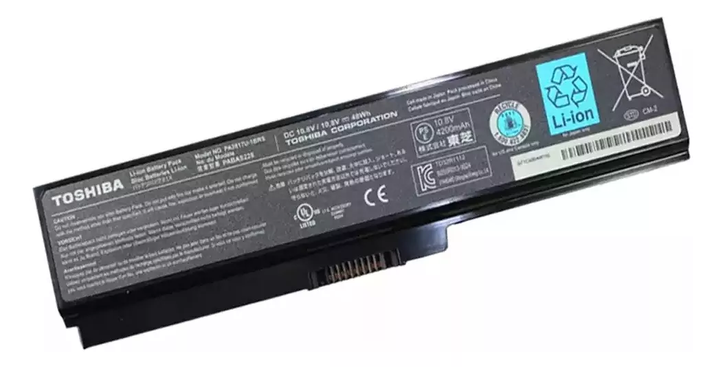 BATERIA ORIGINAL TOSHIBA  COMPATIBLE L730-10G, L730-10H, L730-10J, L730-10U, L730-10V, L735, L735-10R, L735-11W,
