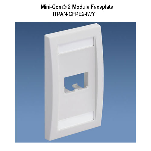 Panduit® Faceplates, Mini-Com® Faceplate