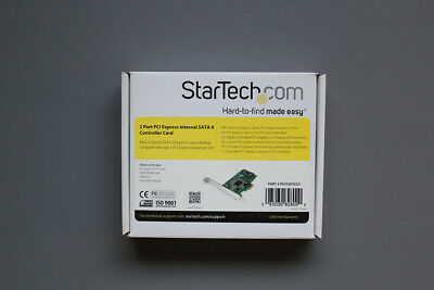 StarTech 2 Port PCI Express Internal Sata II Controller Card PEXSATA221