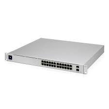 UniFi Switch USW Pro 24 POE Gen2 Capa 3 de 24 puertos PoE 802.3at bt  2 puertos 1 10G SFP 400W pantalla informativa