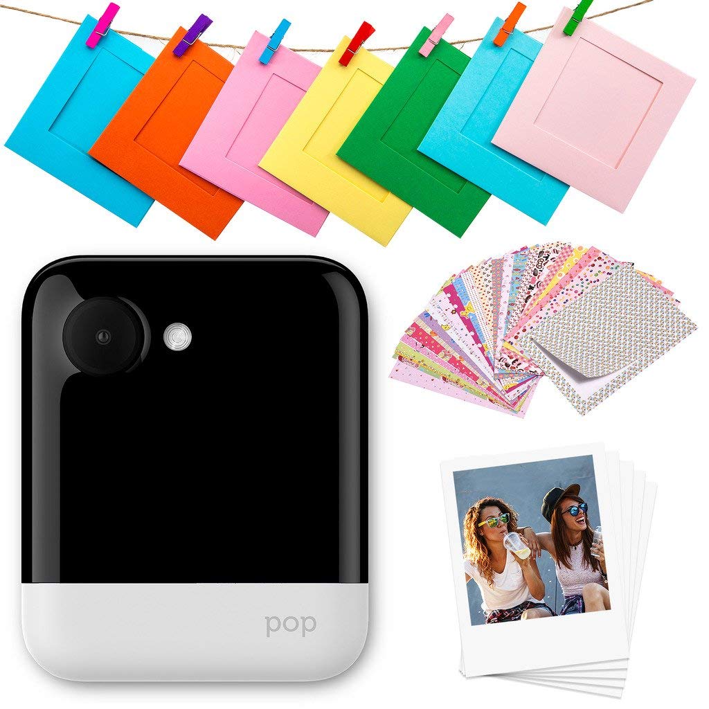 Cámara Digital Polaroid POP 3x4" de impresión instantánea con la tecnología de impresión de tinta ZINK Zero