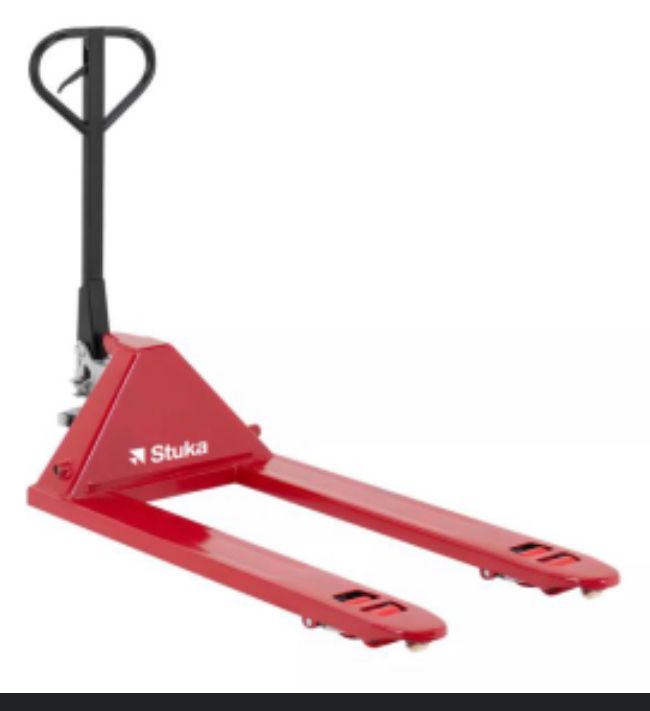 PATÍN HIDRÁULICO INDUSTRIAL - 48 X 27", ROJO