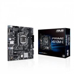 Tarjeta Madre ASUS Micro-ATX PRIME H510M-E, S-1200, Intel H510, HDMI, 64GB DDR4 para Inte