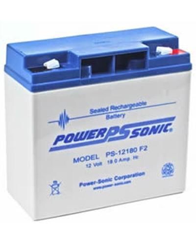Power-Sonic PS-12180F2-PS-12180 12v 18Ah Lead Acid Battery 12VOLT
