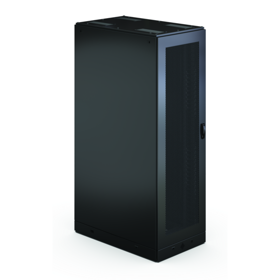 HOFFMAN Gabinete S1 ProLine, para servidores Mid Pkg, 2150 x 750 x 1200, acero, RAL negro 9005 PS1SPE21612B