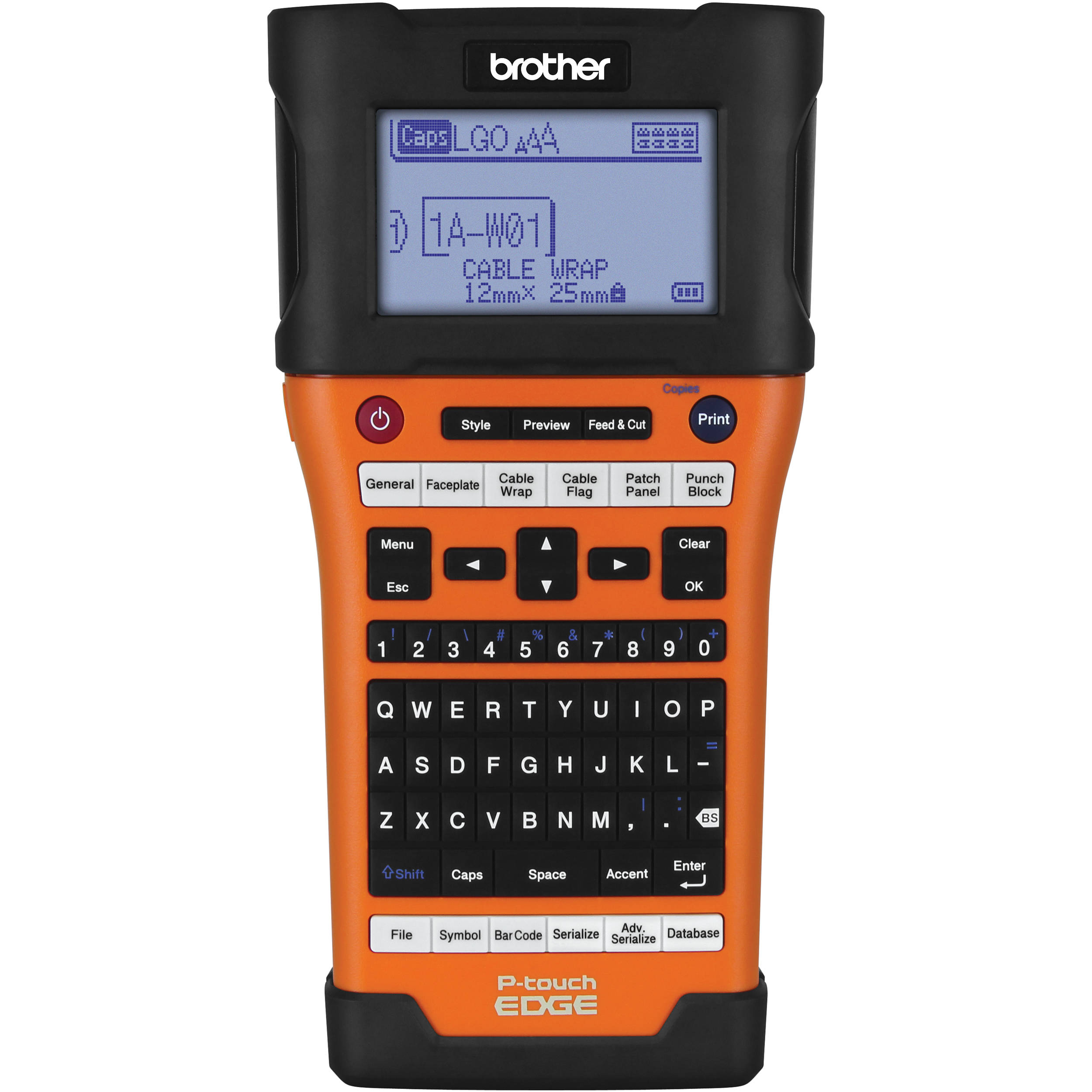 ROTULADOR INDUSTRIAL BROTHER PTE500 CON CONECTIVIDAD A PC