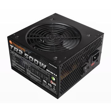 THE PW TR-500CUS TR2 500W Intel ATX 12V 2.3 Output Capacity 500W Input Voltage 115 Vac / 230 Vac PCI-E 6+2pin x 1, PCI-E 6pin x 1  72% Efficiency fan 120mm
