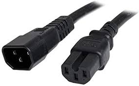 CABLE STARTECH.COM 91CM 14 AWG ADAPTADOR JUMPER BRIDGE IEC C14 A IEC C15 PARA SERVIDOR UPS