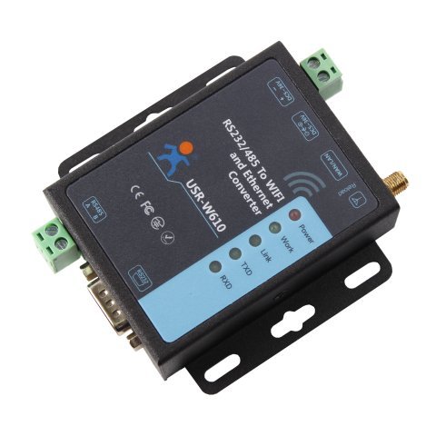 USR Serial RS232 RS485 to WiFi 802.11 b/g/n and Ethernet Converter