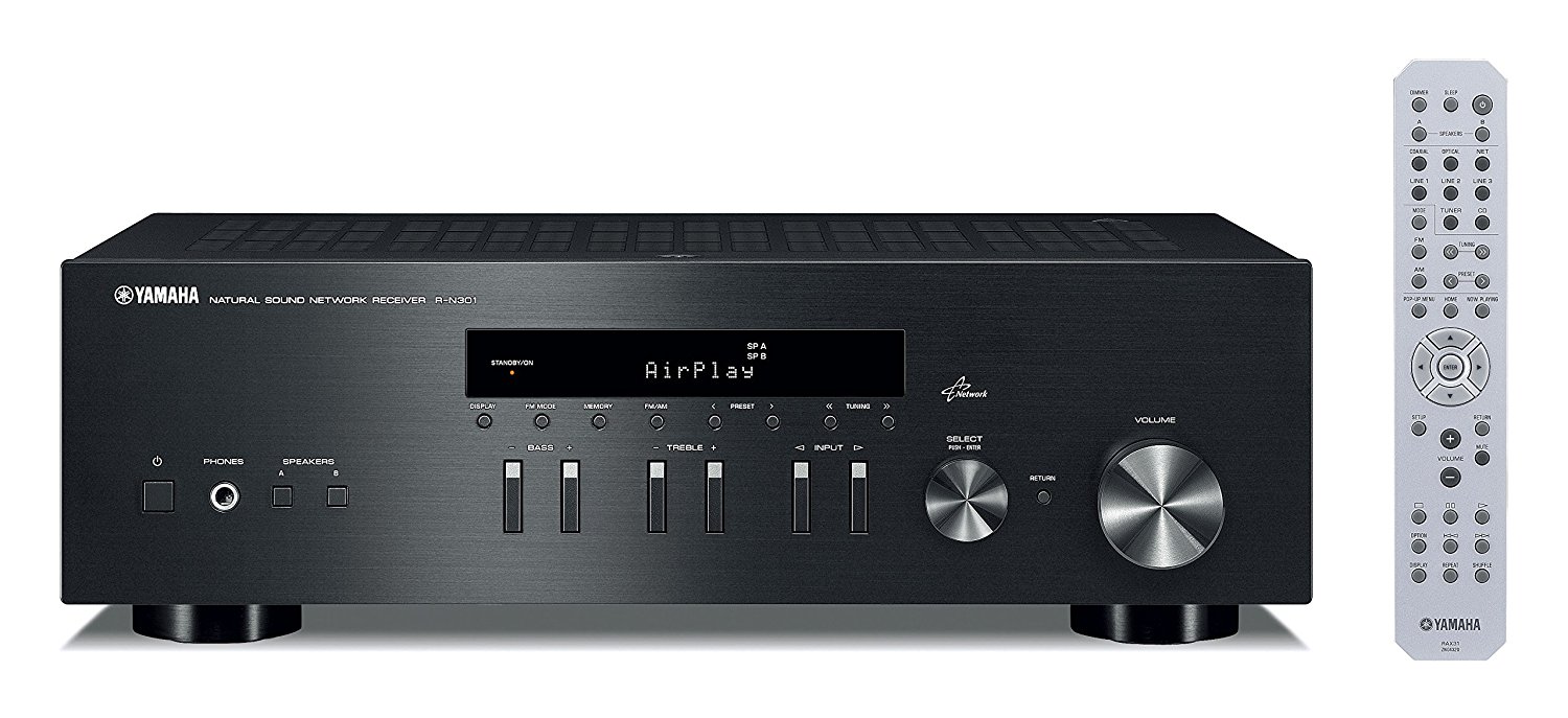 YAMAHA R-N301BL NETWORK STEREO RECEIVER - NEGRO