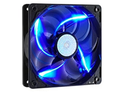 COOLER MASTER SICKLEFLOW 120 - MANGA DE 120mm DE DIAMETRO, VENTILADOR SILENCIOSO led AZUL PARA CAJAS DE COMPUTADORAS, ENFRIADORAS DE CPU Y RADIADORES