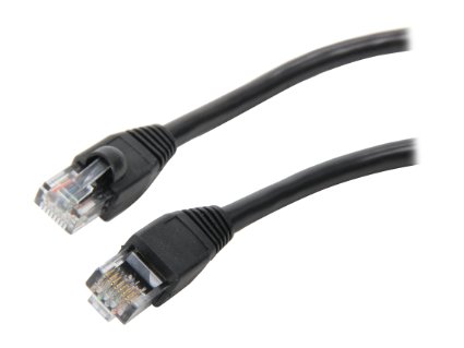 CABLE ETHERNET MARCA ROSEWILL 1 FT. CAT 6 NEGRO