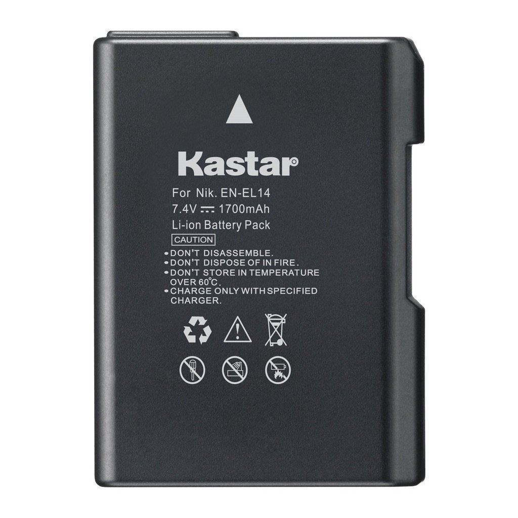 Kastar Battery (1-Pack) for Nikon P7000, P7100, P7700, P7800, D3100 DSLR, D3200 DSLR, D3300 DSLR, D5100 DSLR, D5200 DSLR, D5300, D5500 DSLR, Df DSLR Cameras