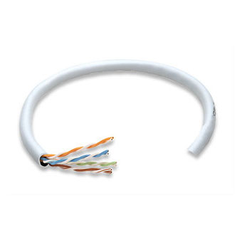 BOBINA CABLE UTP CAT 5E SOLIDA INTELLINET COLOR BLANCO 305 MTS 333078