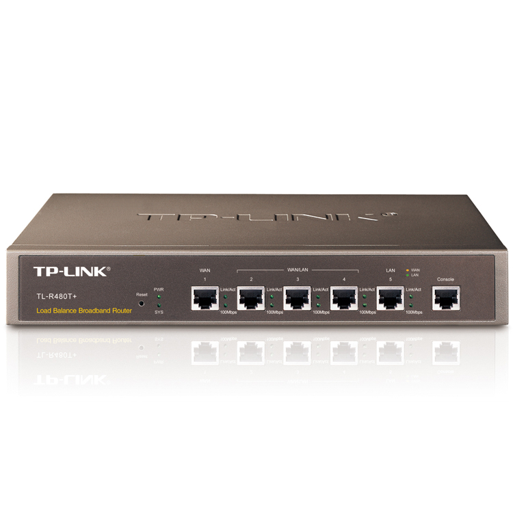 ROUTER BALANCEADOR DE CARGA TP-LINK/4 WAN/LAN/QoS/TL-R480T+