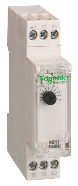 RE17RCMU TIME DELAY RELAY, SPDT, 100H, 250VAC