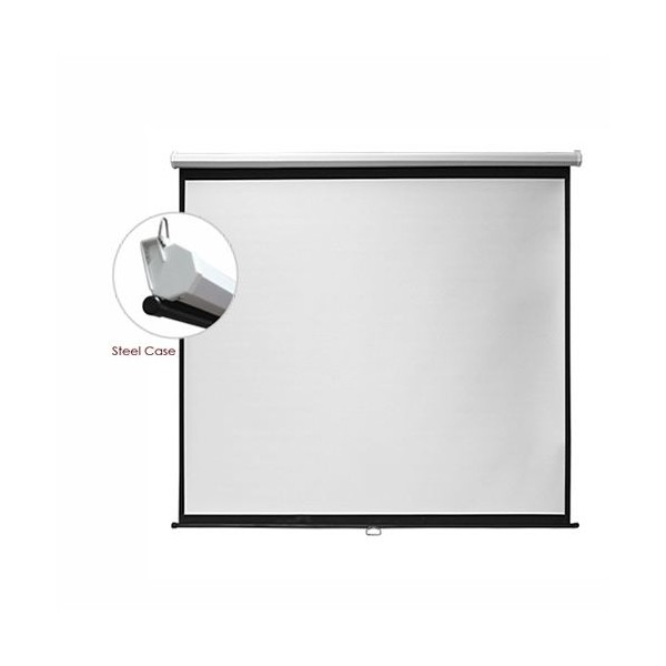 Pantalla Manual Redleaf PP8484, 118" Diagonal/ Formato 1:1 (84”X84”)/(2.13 Mts. X 2.13 Mts.)