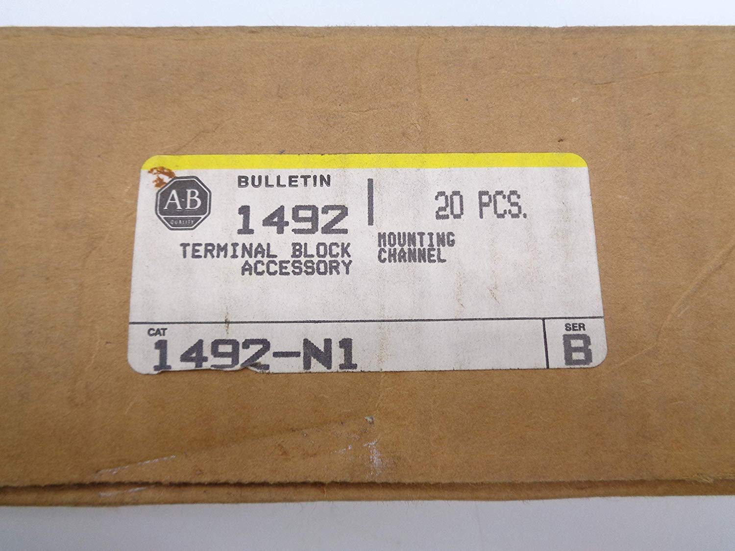 Paquete De 20 Piezas De: Allen Bradley 1492-N1.