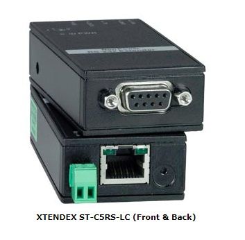 RS232 Extender via CATx, up to 3,935 ft ST-C5RS-LC